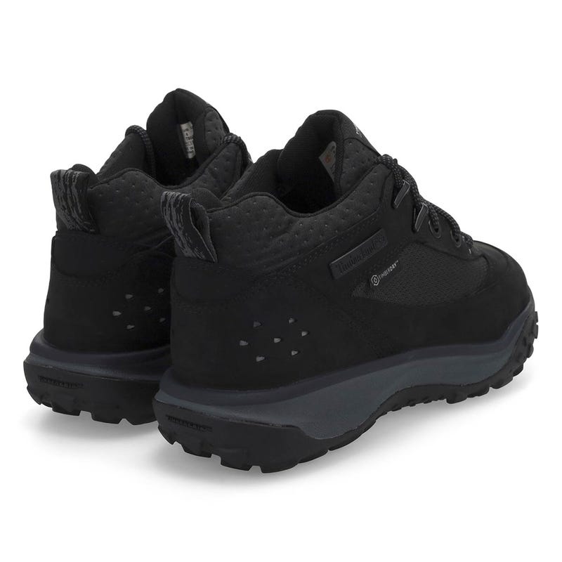 Men's Timbercush 7 Waterproof Lace Up Sneaker - Black
