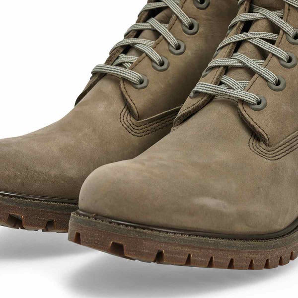 Men's Icon Urban Survivor 6 Inch Waterproof Boot- Medium Grey/ Light Green