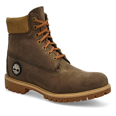 Mns Icon Urban Survivor 6 Inch Waterproof Boot-DarkBrown/Olive