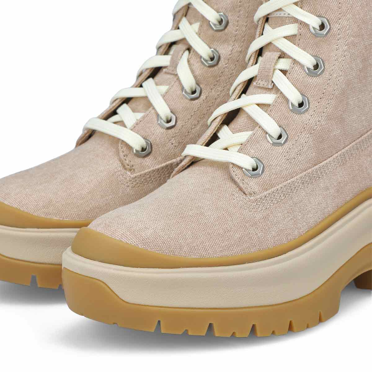 Botte mi-haute à lacets ROXIE LANE MID, beige pâle, femmes