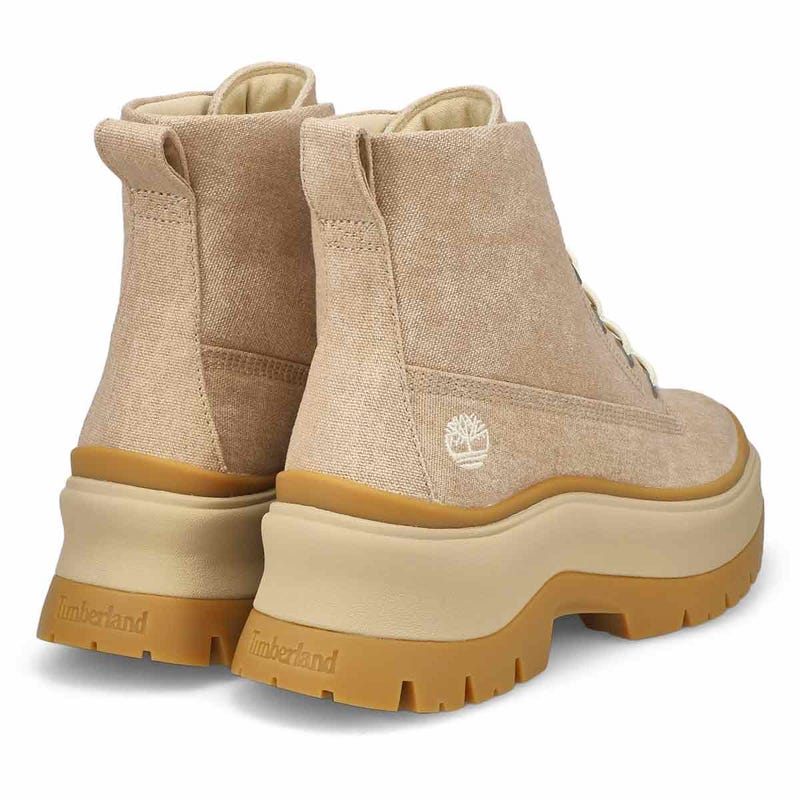 Botte mi-haute à lacets ROXIE LANE MID, beige pâle, femmes