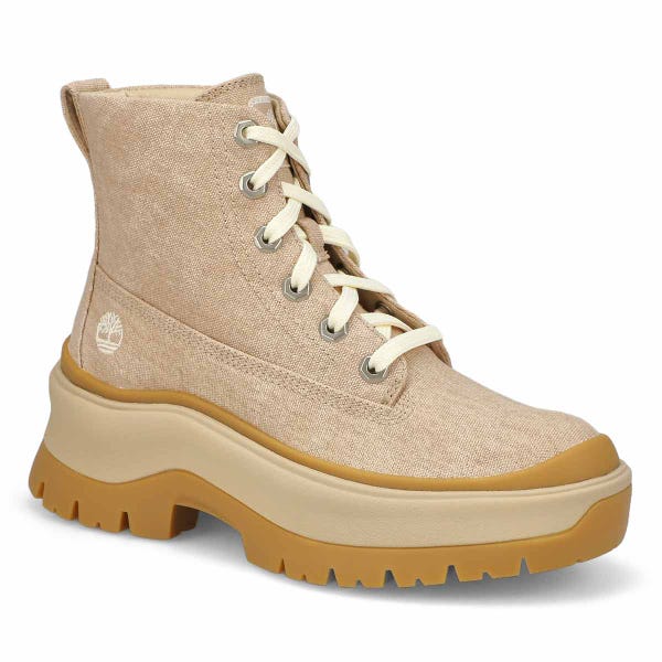 Botte mi-haute à lacets ROXIE LANE MID, beige pâle, femmes