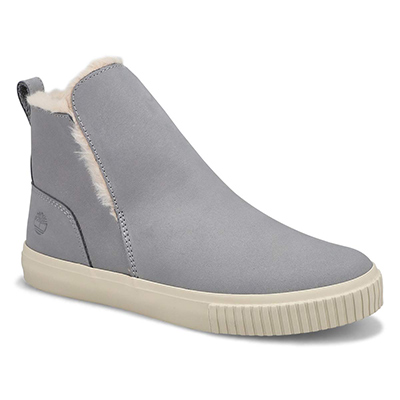 Lds Skyla Bay Slip On Ankle Boot - Light Grey