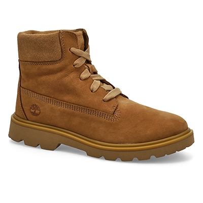 Lds Rowan Way 6 Inch Lace Up Boot - Medium Brown