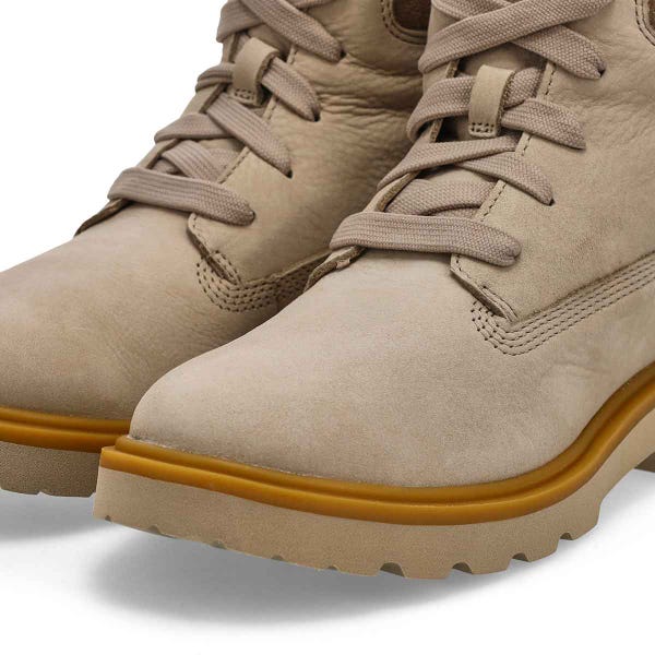 Women's Rowan Way 6 Inch Lace Up Boot - Light Taupe