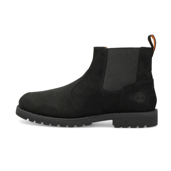 Men's Redwood Falls Leather Chelsea Boot - Black