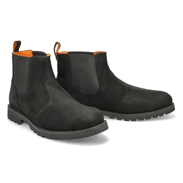 Men's Redwood Falls Leather Chelsea Boot - Black