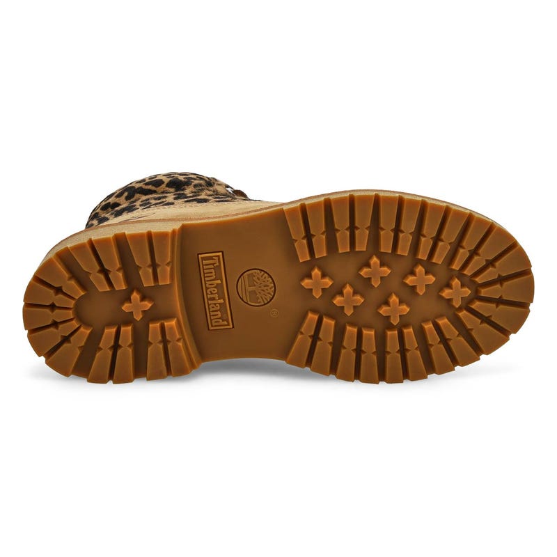 Botte à lacets PREMIUM 6 INCH, beige moyen, femmes