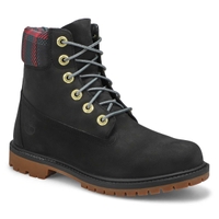 Botte imperméable PREMIUM 6, noir/rose, femmes