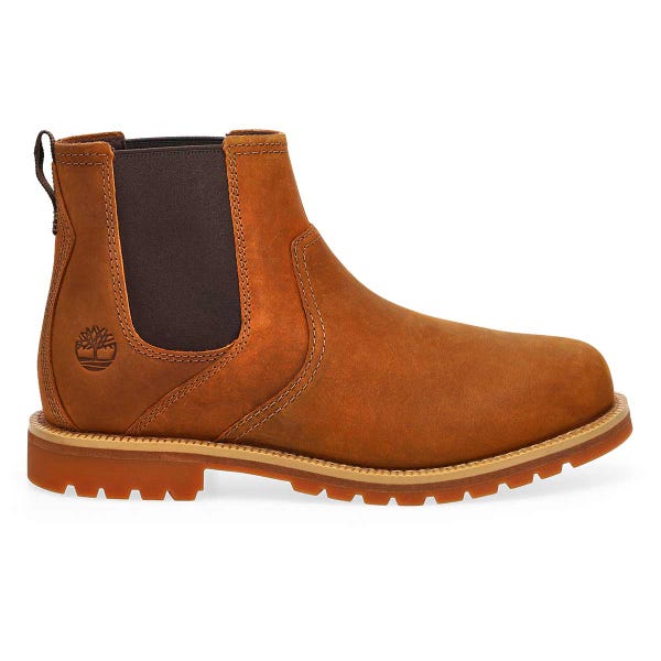 Men's Britton Falls Casual Chelsea Boot - Medium Brown