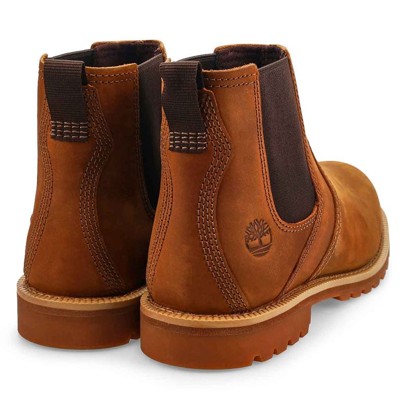 Men's Britton Falls Casual Chelsea Boot - Medium Brown