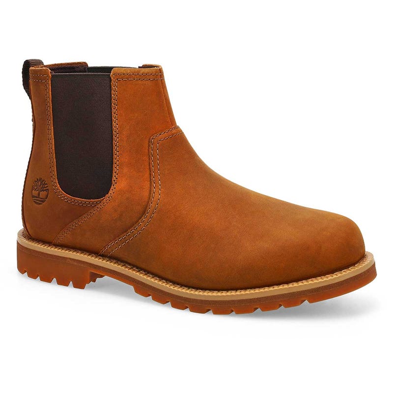 Men's Britton Falls Casual Chelsea Boot - Medium Brown