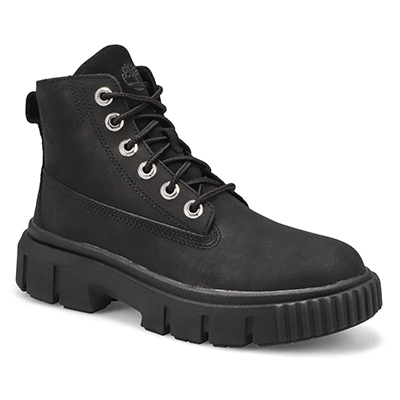 Lds Greyfield Lace Up Boot -  Black