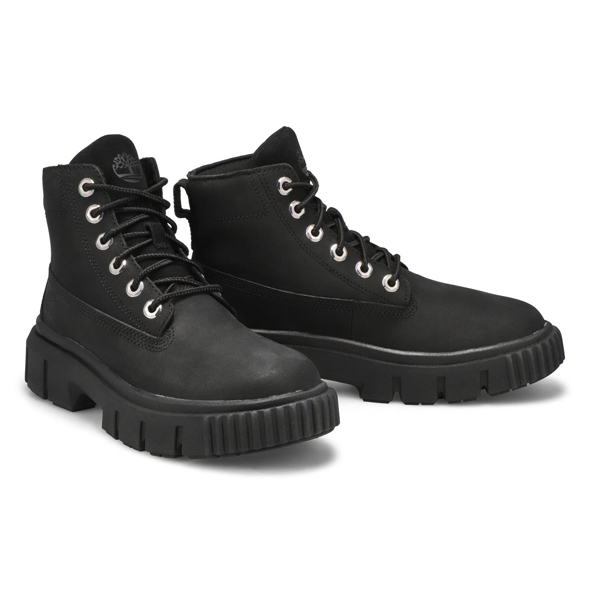 Women's Greyfield Lace Up Boot - Black