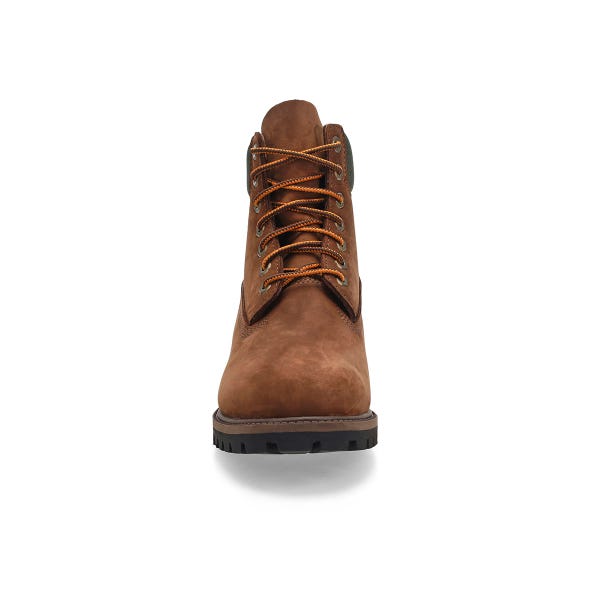 Men' s Premium 6 Inch Waterproof Boot  - Dark Brown