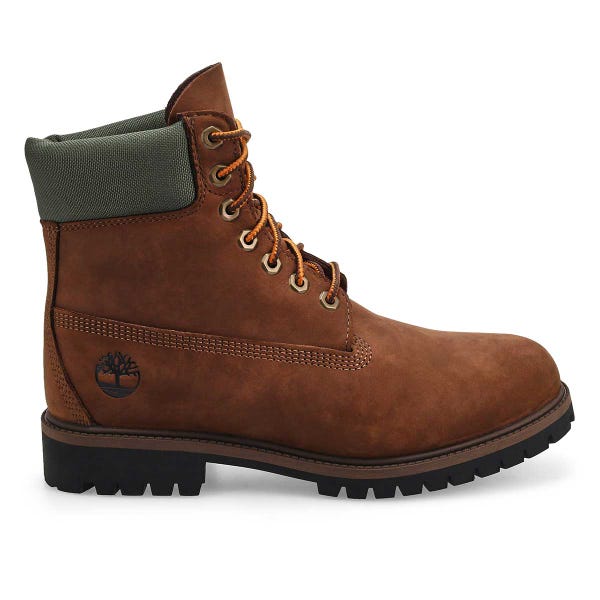Men' s Premium 6 Inch Waterproof Boot  - Dark Brown