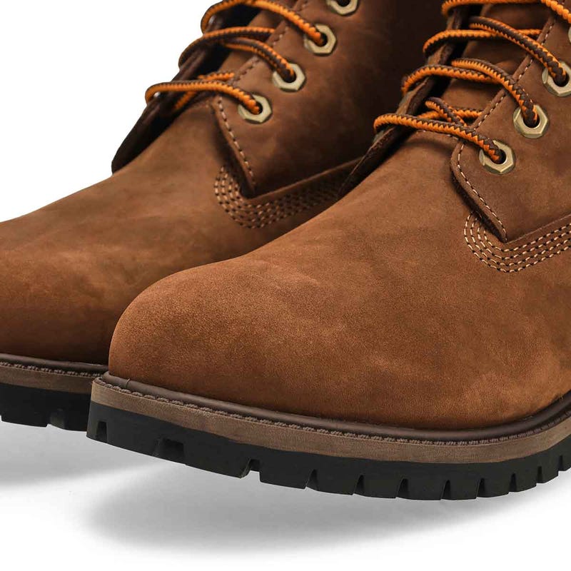 Men' s Premium 6 Inch Waterproof Boot  - Dark Brown