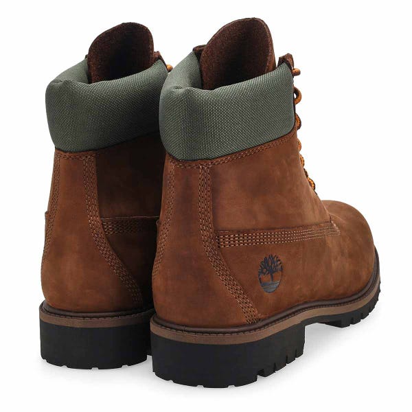 Men' s Premium 6 Inch Waterproof Boot  - Dark Brown