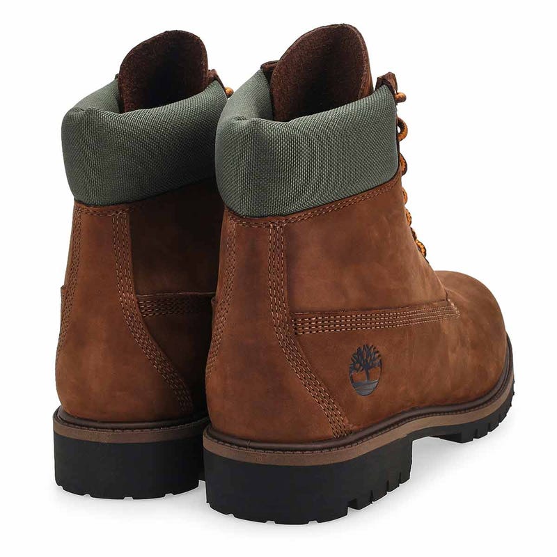Men' s Premium 6 Inch Waterproof Boot  - Dark Brown