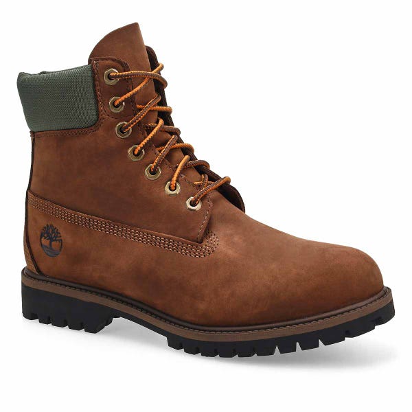 Men' s Premium 6 Inch Waterproof Boot  - Dark Brown