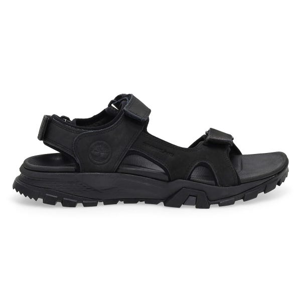 Men's Lincoln Peak Sandal- Black
