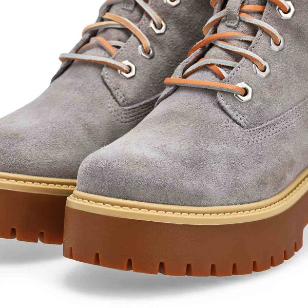 Women's Stone Street 6 Inch Lace Up Boot - Medium Grey