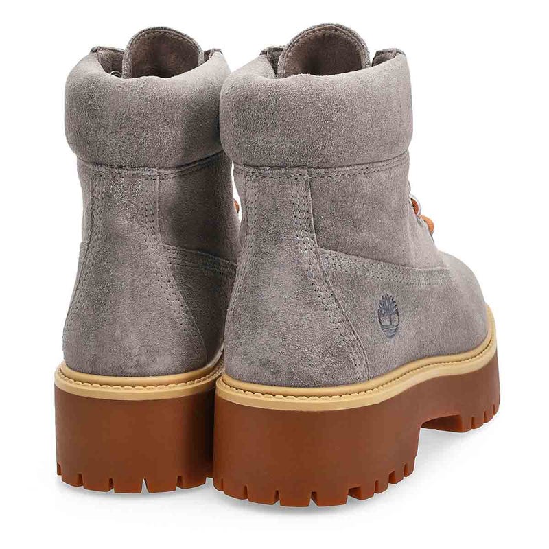 Women's Stone Street 6 Inch Lace Up Boot - Medium Grey