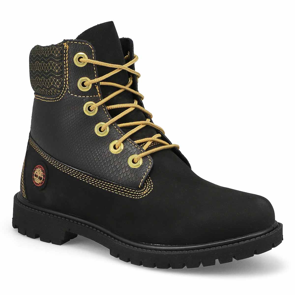 Ladies 6 Heritage Waterproof Boot - Black Nubuck