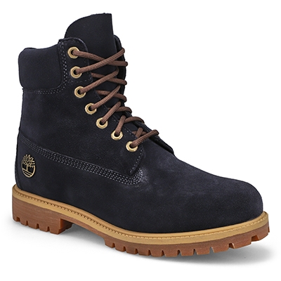 Mns Premium 6 Waterproof Boot - Dark Blue Suede