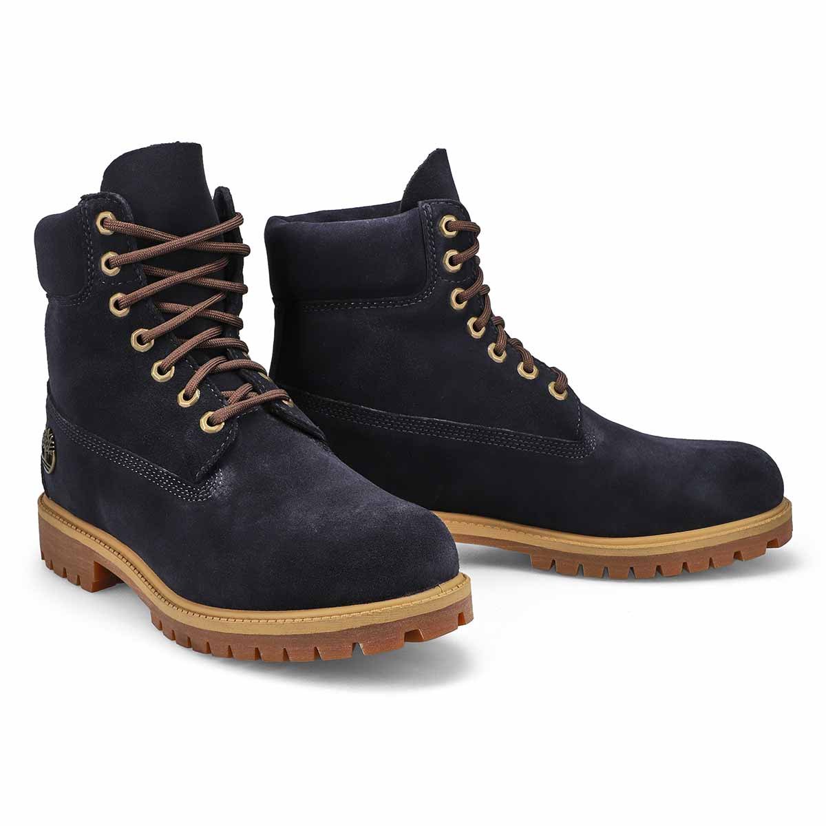 Mens Premium 6 Waterproof Boot - Dark Blue Suede