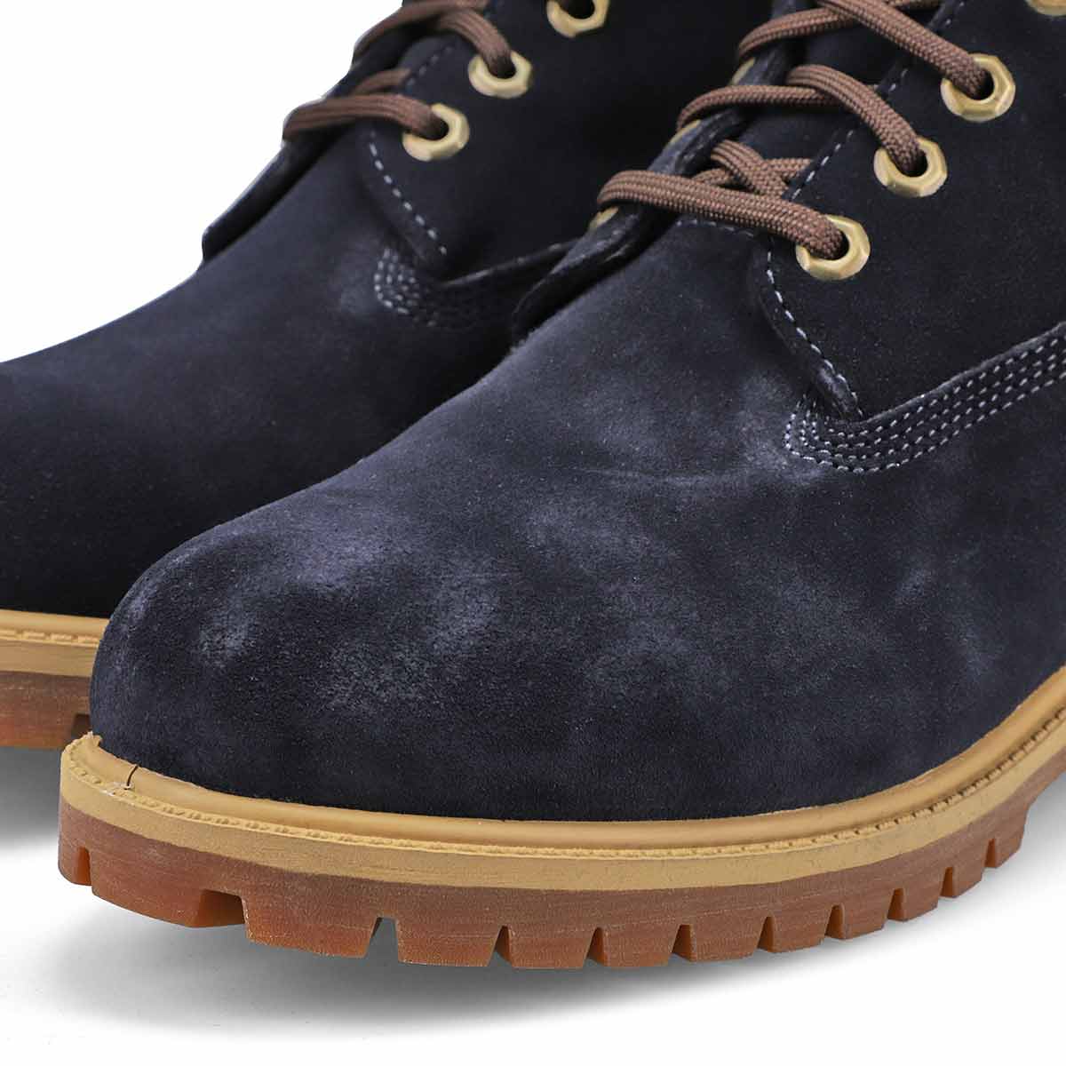 Botte imperméable PREMIUM 6, suède bleu foncé, hommes