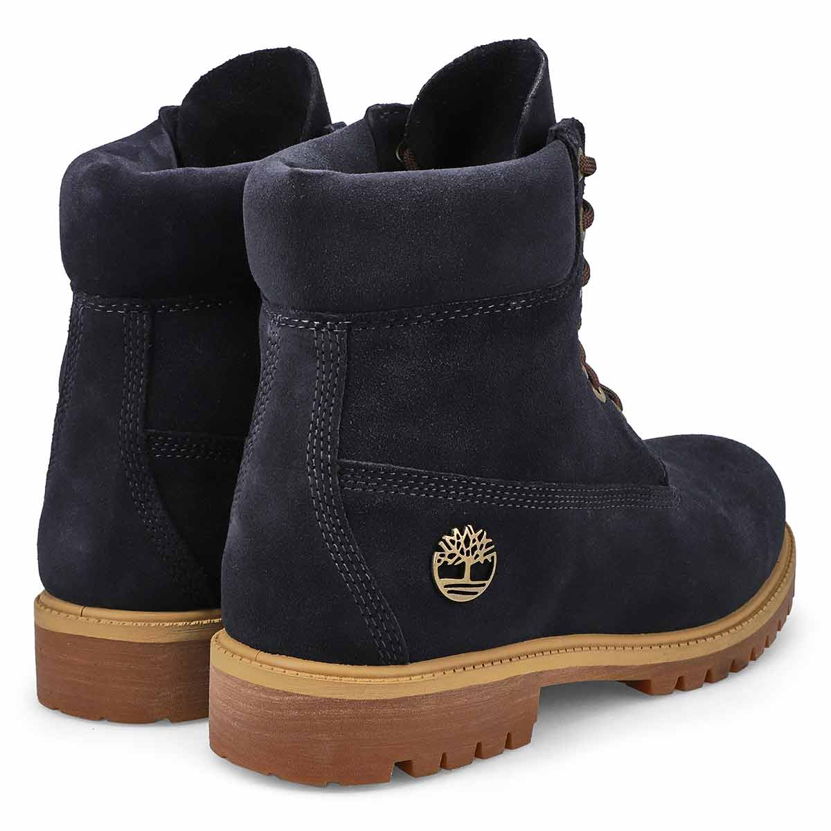 Mens Premium 6 Waterproof Boot - Dark Blue Suede