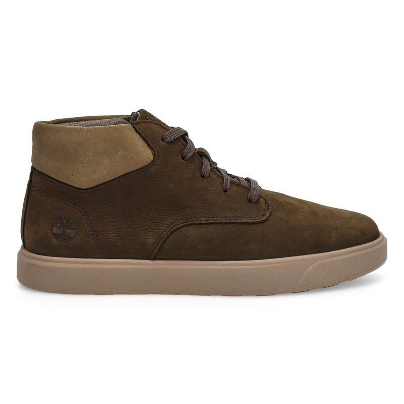 Baskets à lacets mi-montantes EMERSON STREET MID, brun foncé, hommes