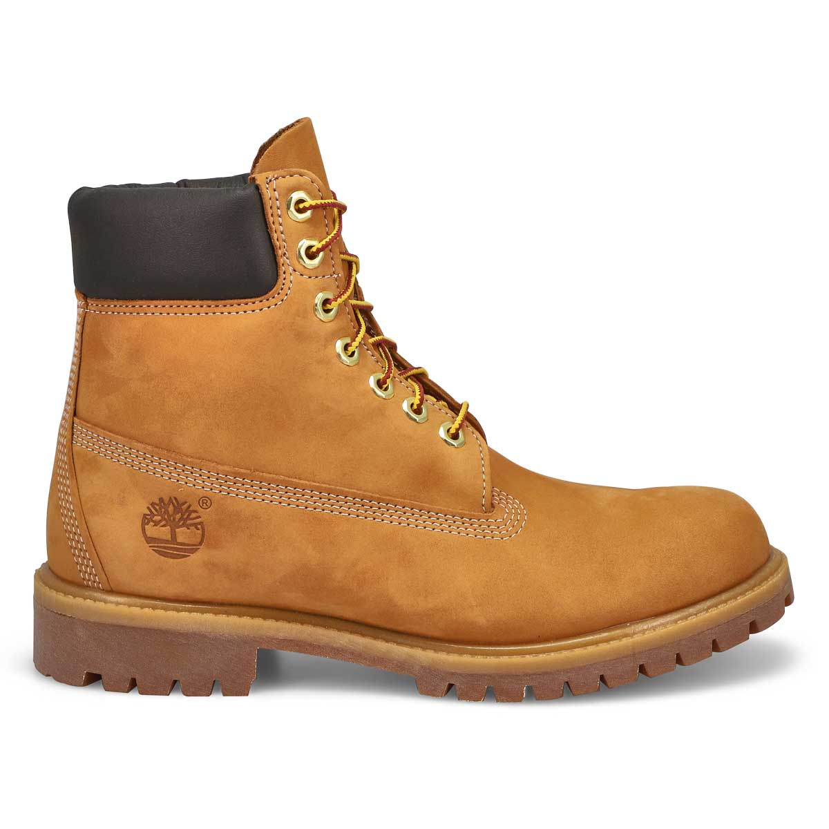 Mens Premium 6 Inch Waterproof Boot in Wide - Wheat