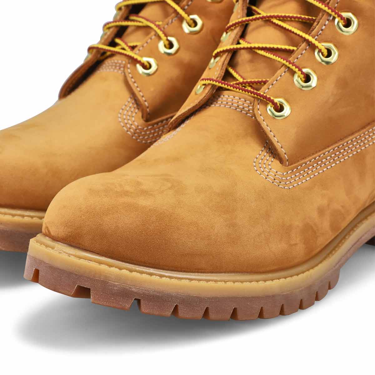 Mens Premium 6 Inch Waterproof Boot in Wide - Wheat