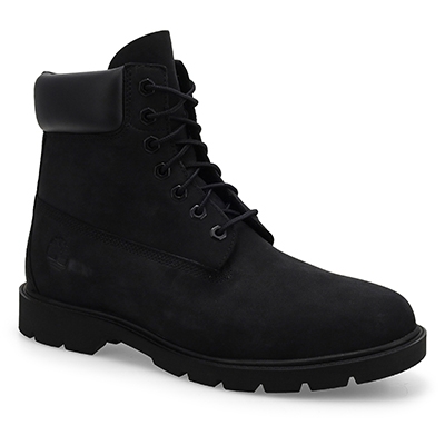Mns Classic 6 Inch Lace Up Boot-Black