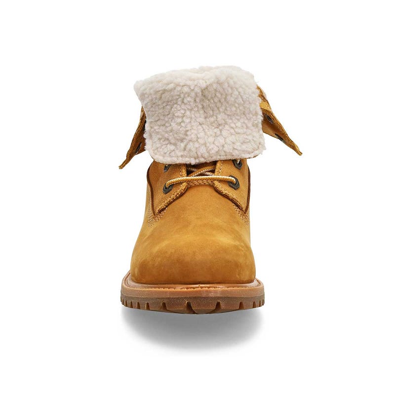 Women's  Authentic Warm Lined Waterproof Boot - Wheat