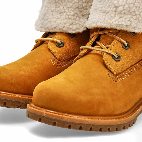 Women's  Authentic Warm Lined Waterproof Boot - Wheat