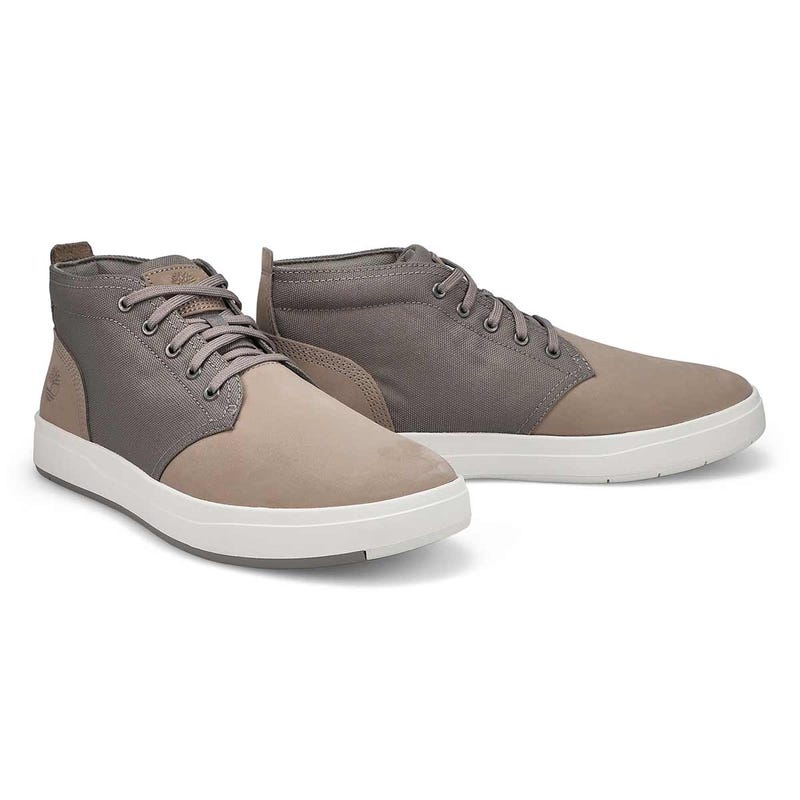 Chukka DAVIS SQUARE, gris, hommes