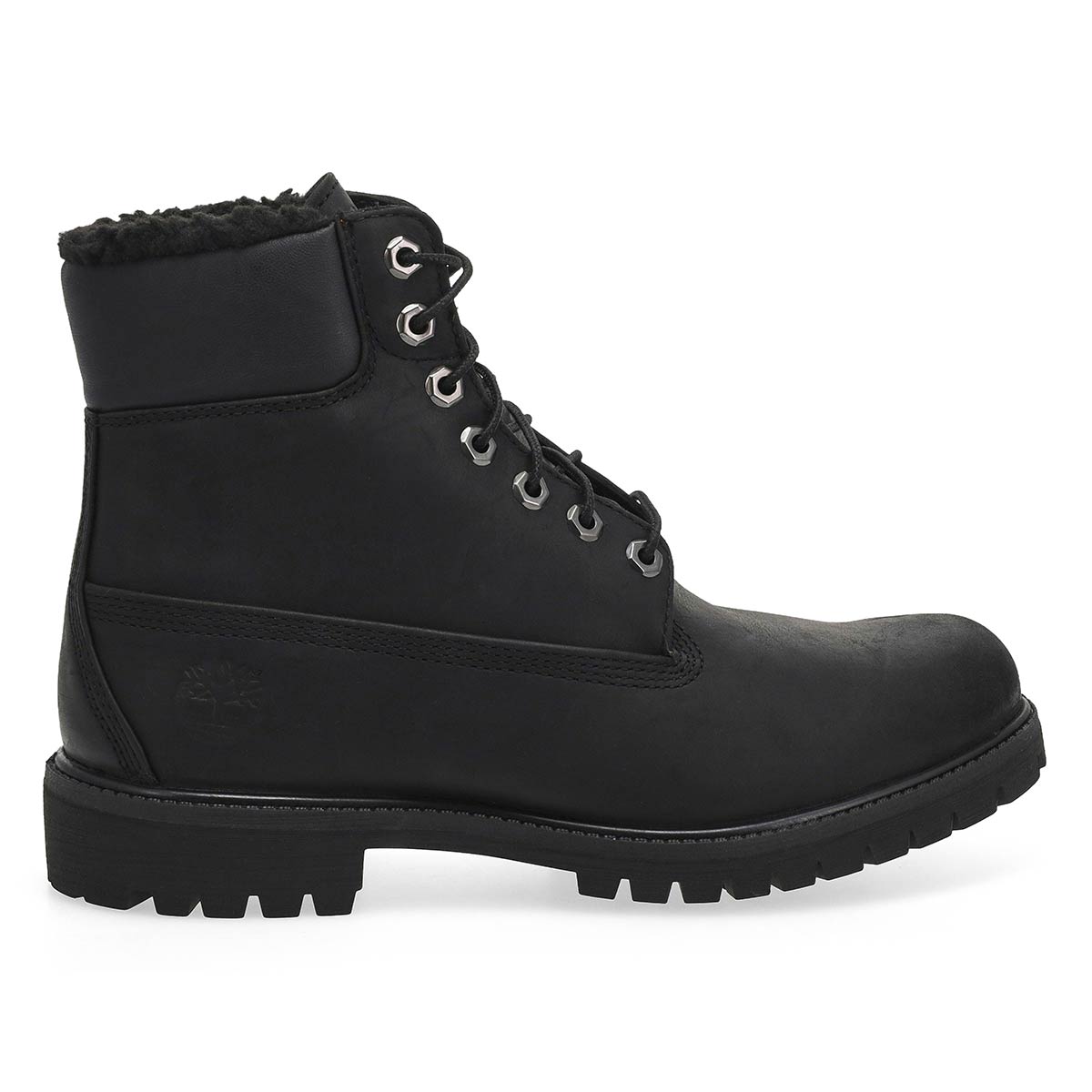Botte imperméable doublée PREMIUM 6 INCH LINED, noir, hommes
