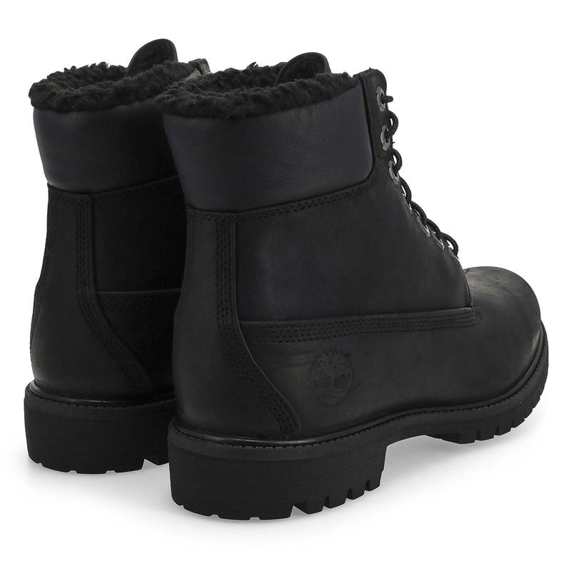 Botte imperméable doublée PREMIUM 6 INCH LINED, noir, hommes