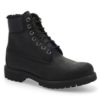 Botte imperméable doublée PREMIUM 6 INCH LINED, noir, hommes