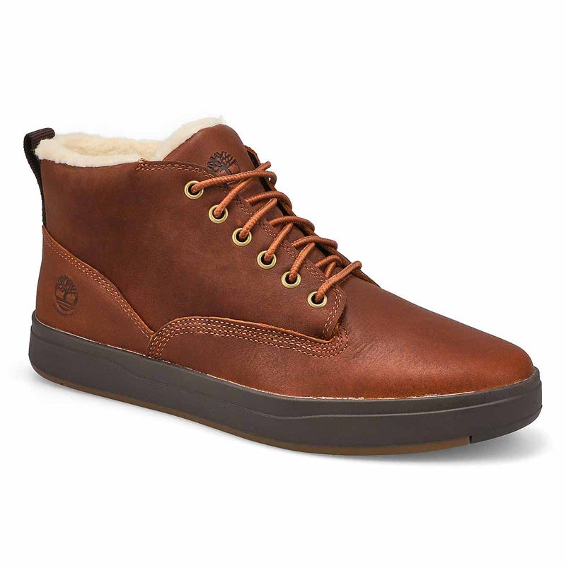 Chukkas imperméables doublés DAVIS SQUARE WARM LINED, brun, hommes