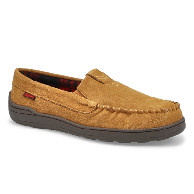 SoftMoc Men's Theon Suede Moccasin - Chestnut | SoftMoc.com