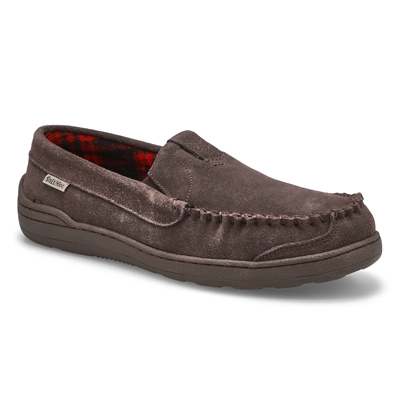 Mns Theon Suede Moccasin - Grey