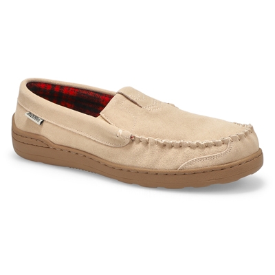 Mns Theon Suede Moccasin - Sand