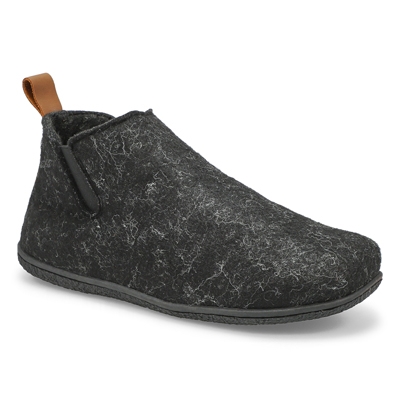 Mns Thor Felt Slipper Bootie - Anthracite