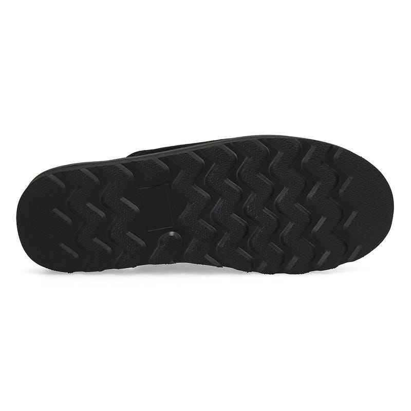Men's Thornton Open Back Memory Foam Slipper - Black