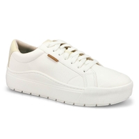 Women's Time Off Lace Up Sneaker - White
