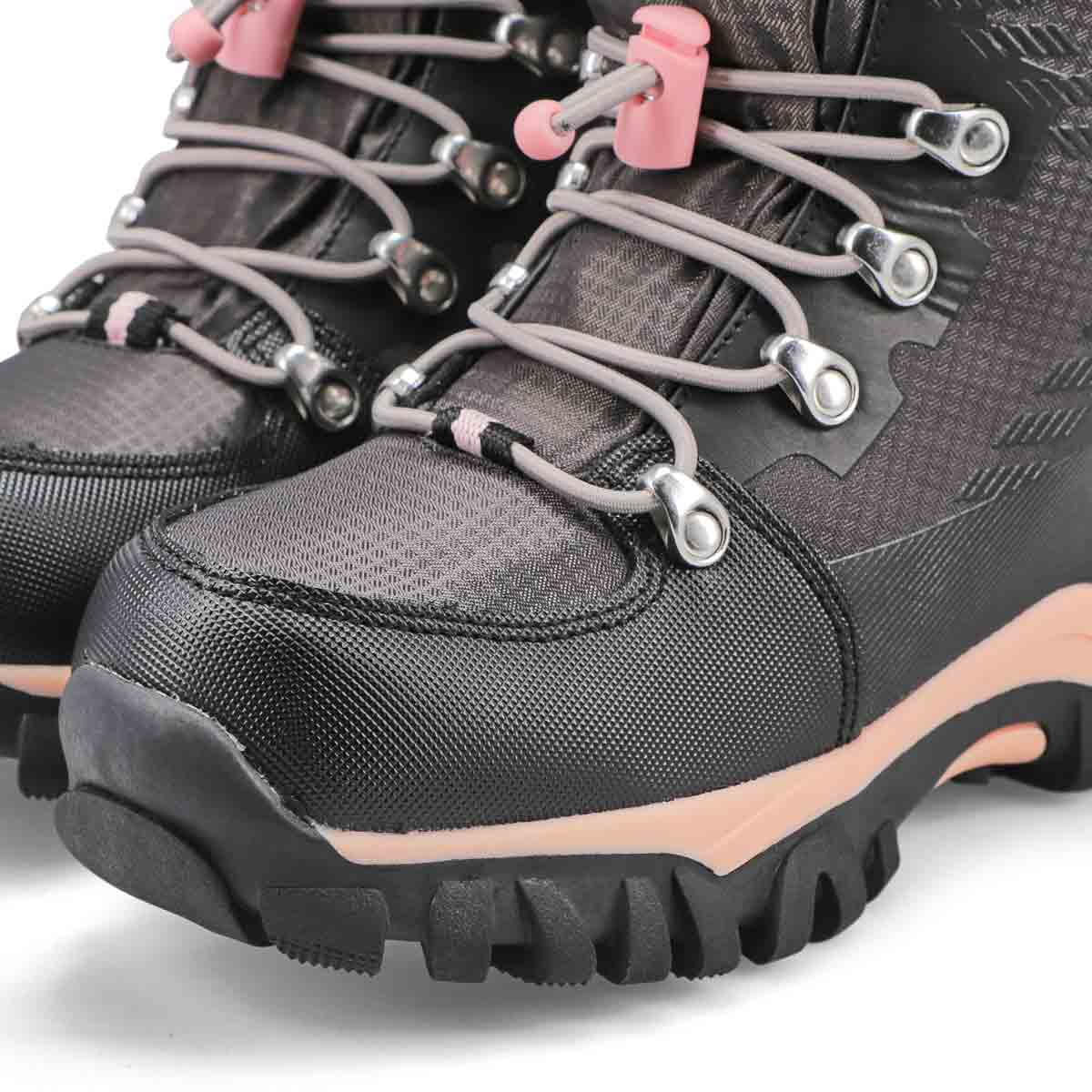 Girls' TOASTY Waterproof Winter Boot - Charcoal